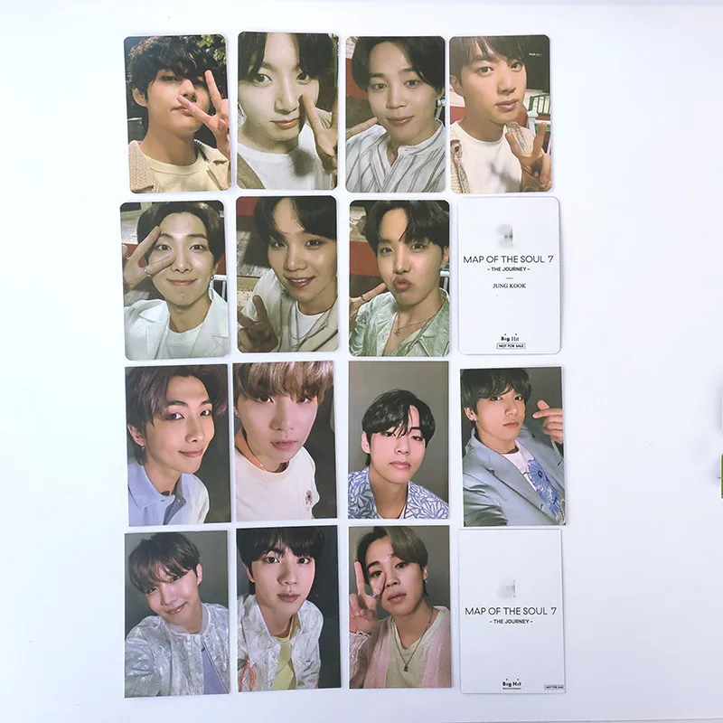 K-POP южнокорейские группы Bangtan Boys плакат ЛОМО карточка карта души 7 путешествия JUNG