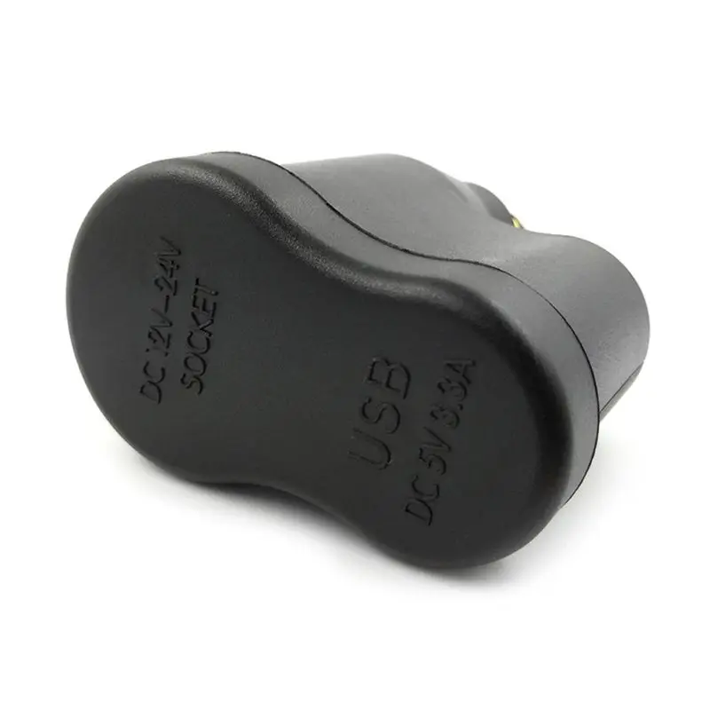 

Dual USB Charger DIN Cigarette Lighter Socket for bmw Hella Motorcycle