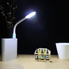 Миниатюрный креативный USB СВЕТОДИОДНЫЙ светильник для книги, летняя Гибкая Складная USB Светодиодная лампа, мощность 5 в 1,2 Вт для мобильного компьютера, ноутбука