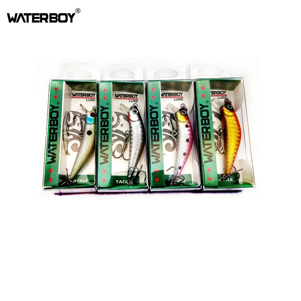 

WELLSHR Mini Minnow Fishing Bait 5.7cm /2.2in 5g/0.2OZ Hard Artificial Bait 2018 New Model Iscas Fish Wobblers SwimBait Peche