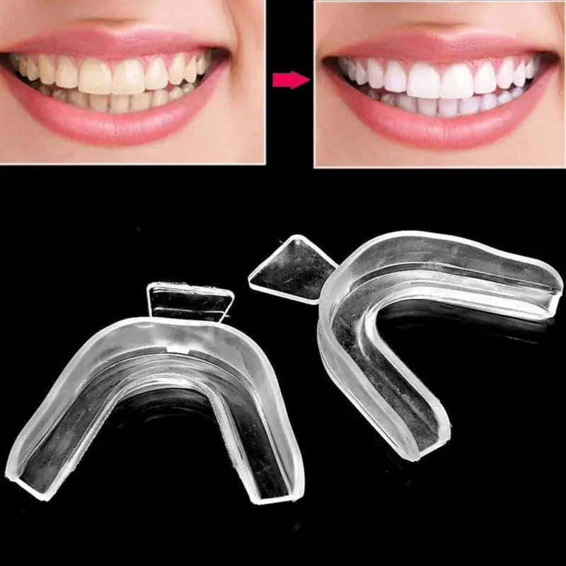 2 шт. зубная Каппа отбеливающий лоток для зубов зуб отбеливатель уход за ртом