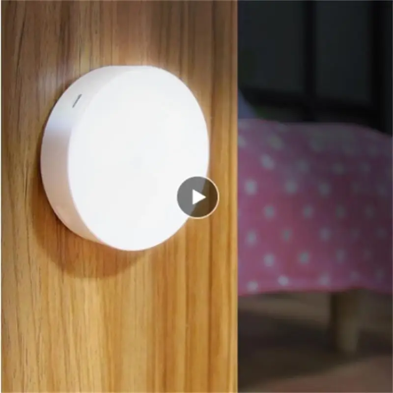 

Night Light LED Intelligent Corridor Wireless Motion Sensor Wardrobe Control Dimmable Bedroom Washroom Bedside Charging Aisle