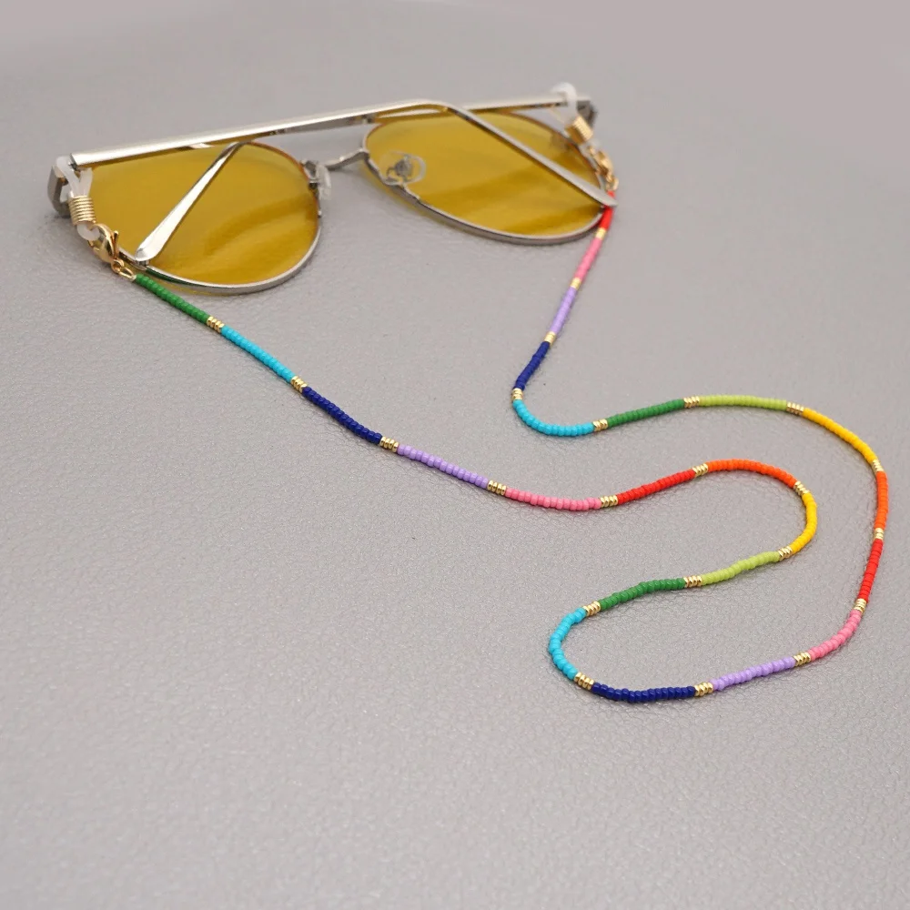 Цепочка для очков Go2Boho Женская держатель солнцезащитных ремешок с бусинами