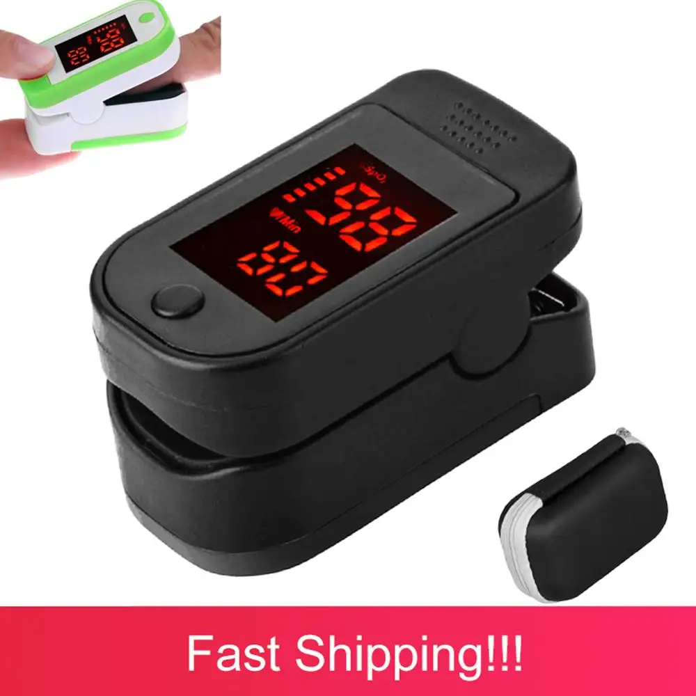 Oximetro De Dedo пальцевой Пульсоксиметр крови кислород Saturometro SPO2 PR - Цена: 839,93 руб.