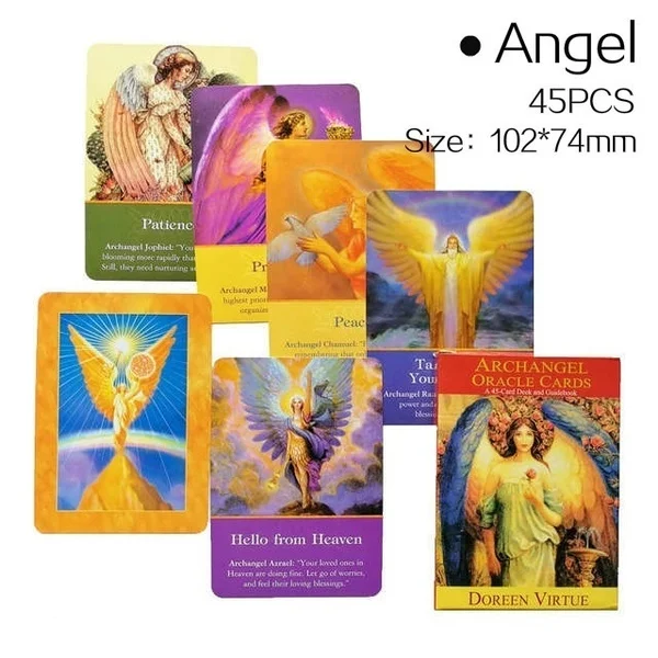 Archangel Oracle Card английская карточная игра для чтения, настольная игра, Earth Magic Oracle Cards, колода Для Таро для личного использования, 6 стилей