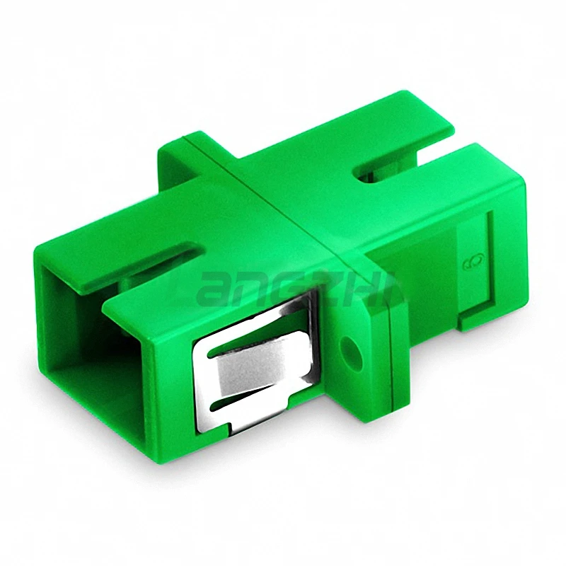 SC-APC к SCAPC Simplex Singlemode волоконно-оптический адаптер без металлических зажимов 0.2дб