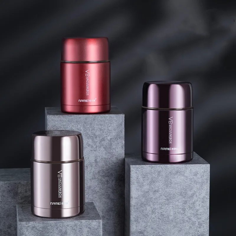 Термоемкость для пищевых продуктов суповая гусеница 316 вакуумный Ланч-бокс из