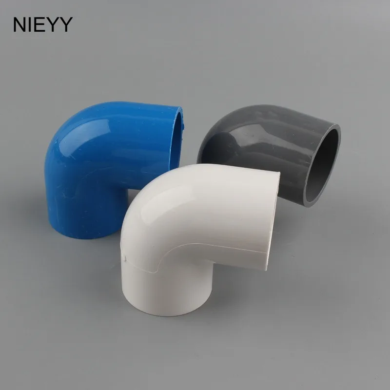 40/50 мм ПВХ трубы локоть соединитель пластиковая водопроводная арматура