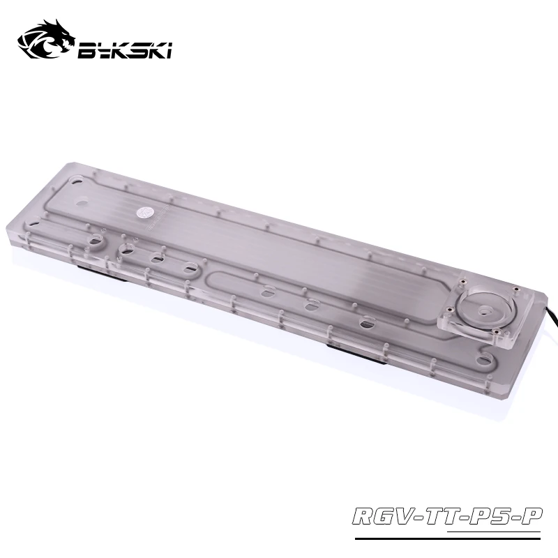 Bykski водные пути пластины, резервуар для воды для Thermaltake Core P5 чехол компьютера, резервуар, Поддержка синхронизации материнской платы RGV-TT-P5-P