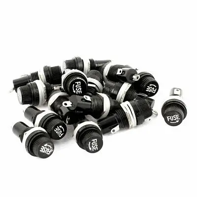 

Блок предохранителей AC125V/15A 250V/10A 12mm для 5x20mm предохранителя