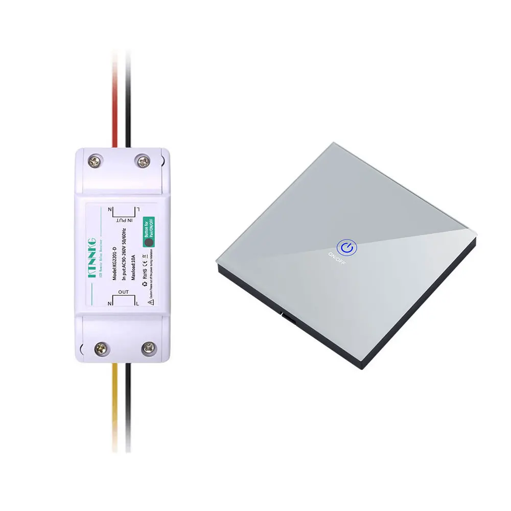 433 МГц Беспроводной светильник использует по умолчанию на 0FF AC 110V 220V 1CH модуль