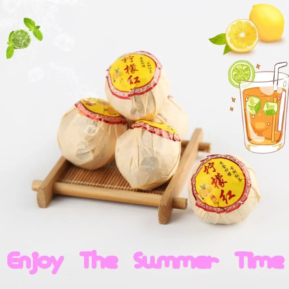 Fruit Tea Black Lemon Yunnan Red Summer Drinks 250 g package mail | Дом и сад