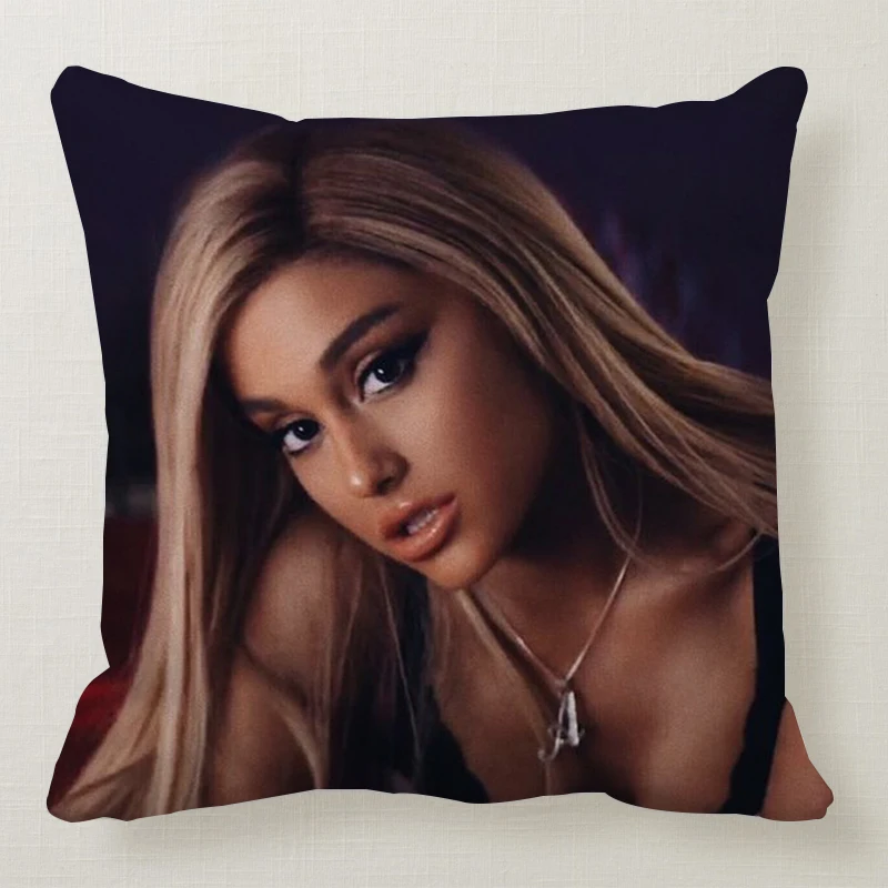 Наволочка для подушки Ariana Grande наволочка спальни Kissen Almofada Прямая