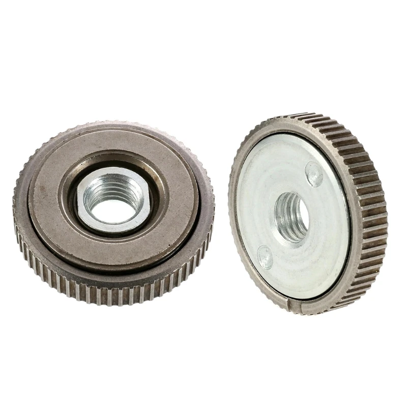 

2 шт. M14 нить угловая шлифовальная машина для внутренней и внешней гайка фланца Замена Quick Release Мощность инструменты A0KF