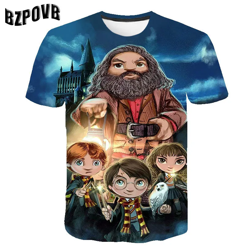 Распродажа высококачественных футболок с 3d принтом анимация/анимация