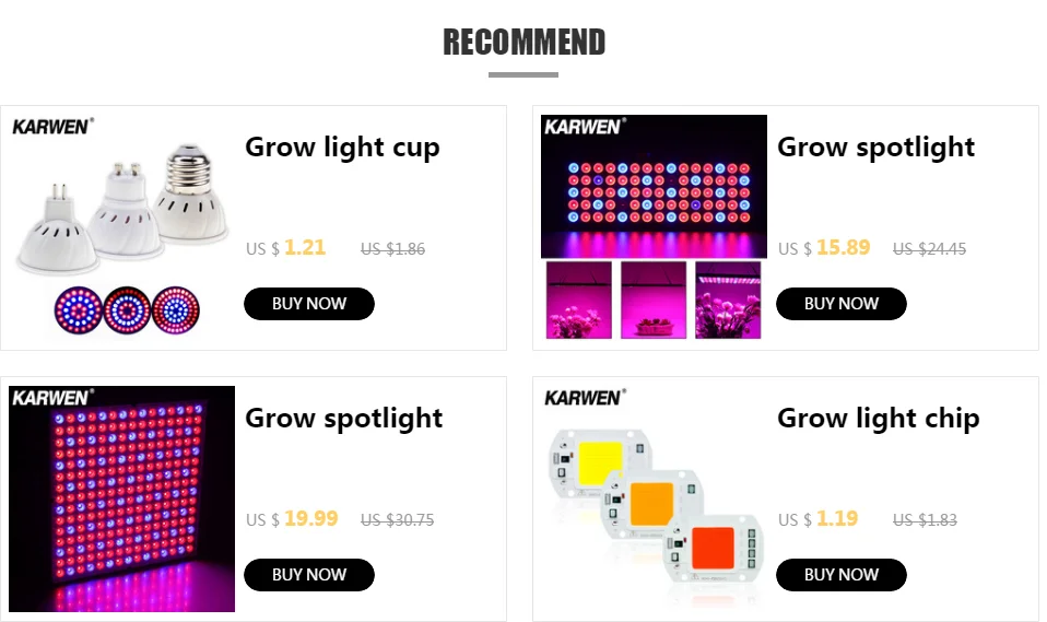 KARWEN светодиодный Grow Light E27/GU10/MR16 220V 36 54 72 светодиодный s Фито лампа полного спектра светодиодный Grow Light освещение для роста растений SMD2835
