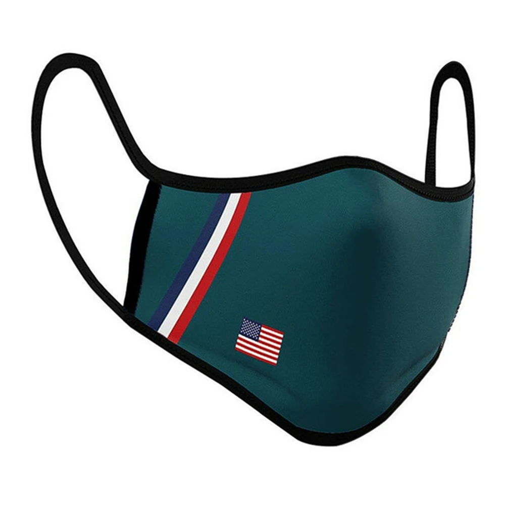 Нам маски с изображением флага маскарад Вечерние страшные клоуны Карнавальная