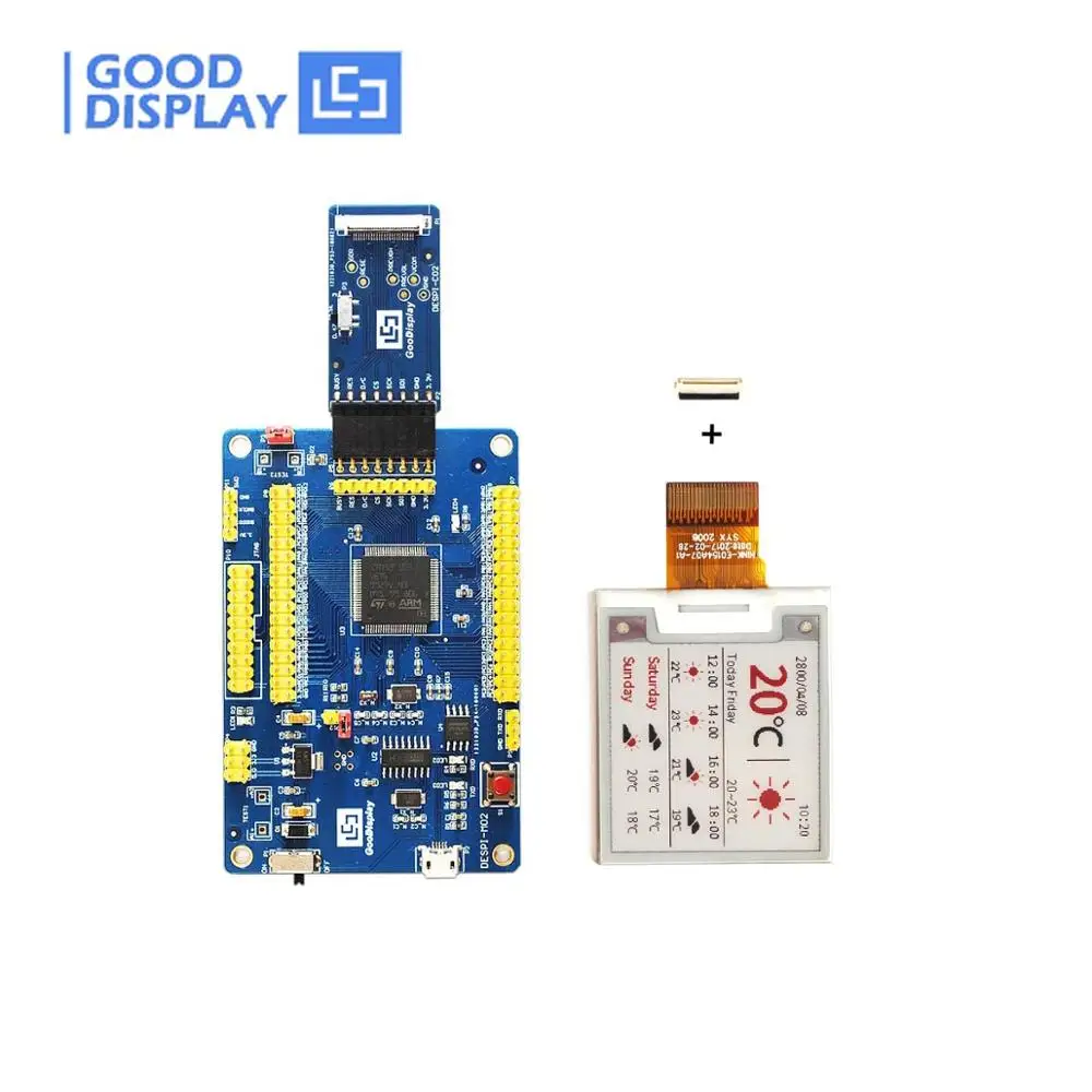 

1.54 Inch Color 200x200 E-Ink E-Paper Display With STM32 Board