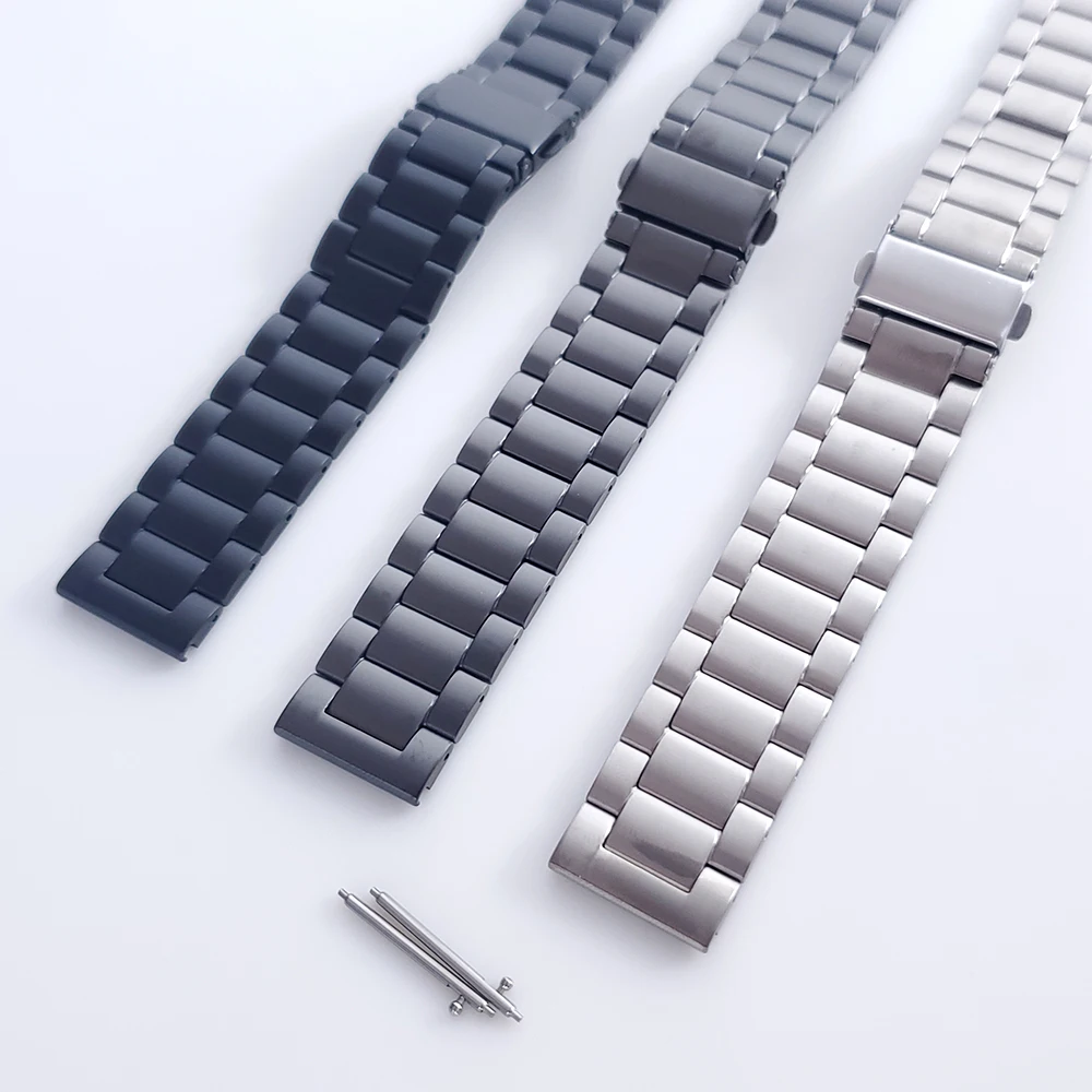 Titanium plating Strap For Samsung Galaxy Watch 4 Classic 46mm 42mm/Galaxy Watch4 44mm 40mm Band Metal stainless steel Watchband