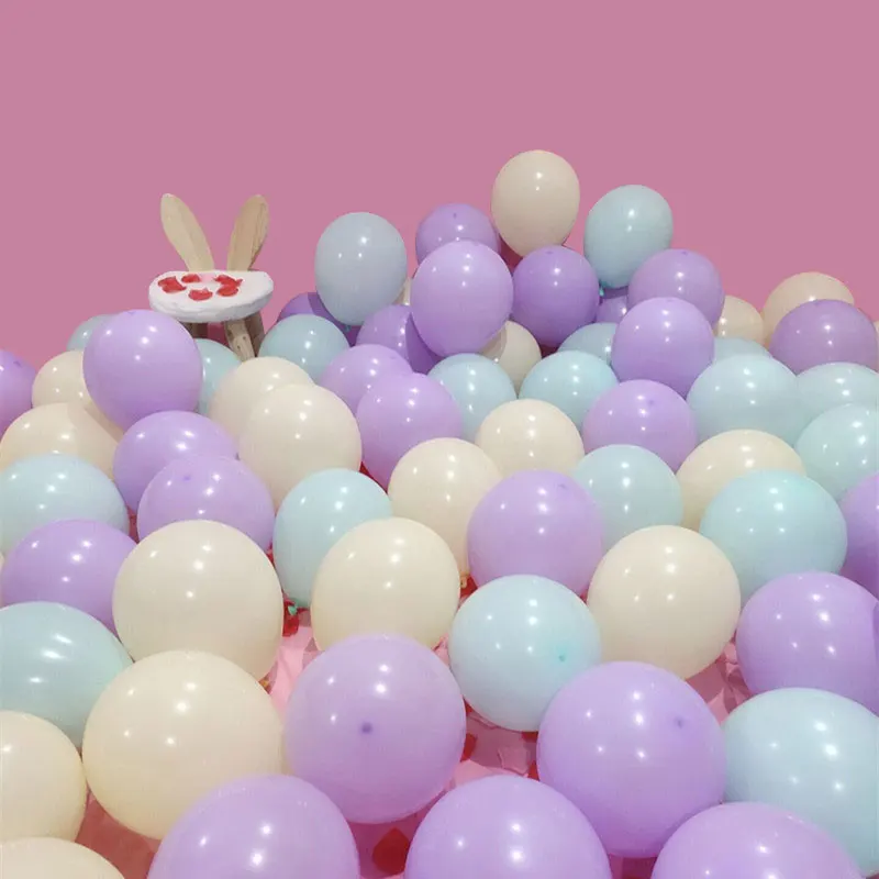 100 шт/10 дюймов Macaron латексные шары конфетные для свадьбы дня рождения вечеринки