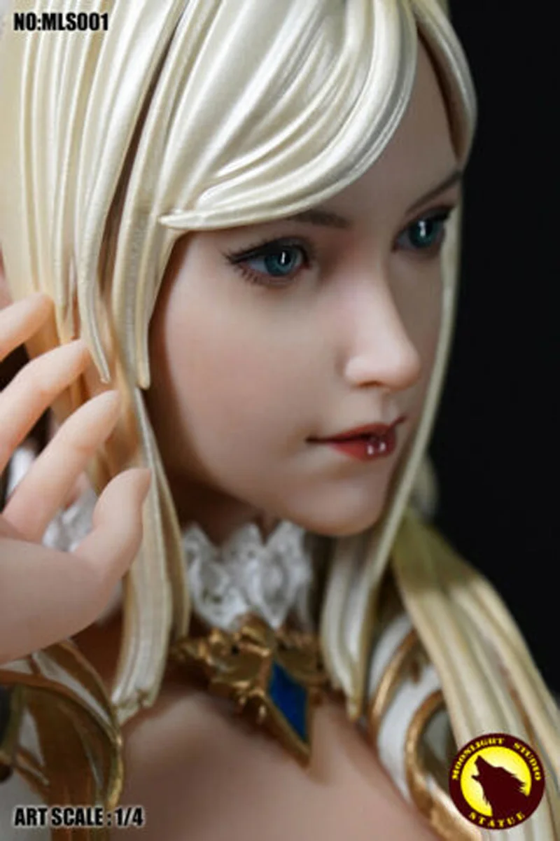 Лунный свет студия 1/4 Эльф Девушка Lineage 2 II новая окрашенная статуя фигурка из