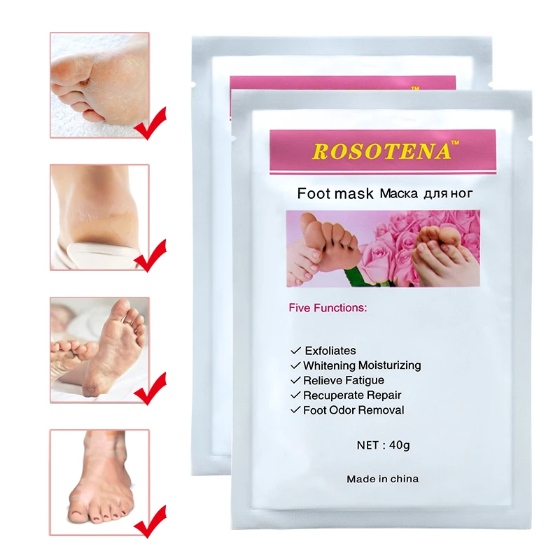 2 шт. отшелушивающая маска для ног пилинг удаление омертвевшей кожи педикюрные