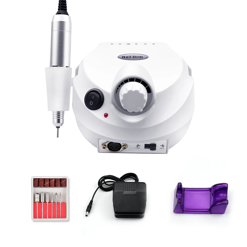 

Electric Nail Drill Machine 35000/20000 RPM Nail Cutter Bit Manicure Pedicure Kit Acrylic Nail File Drill Art Equipment Tools