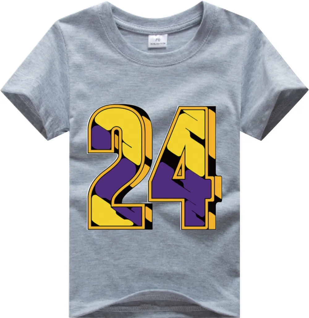 

NEW Summer Tees Top Clothing Children T Shirts Fashion Letters 24 Print kids clothes boys 12 13 ya porno Cotton Short Sleeve