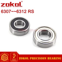 zokol 6307 6308 6309 6310 6311 6312 2rs rz rs deep groove ball bearing high quality bearings