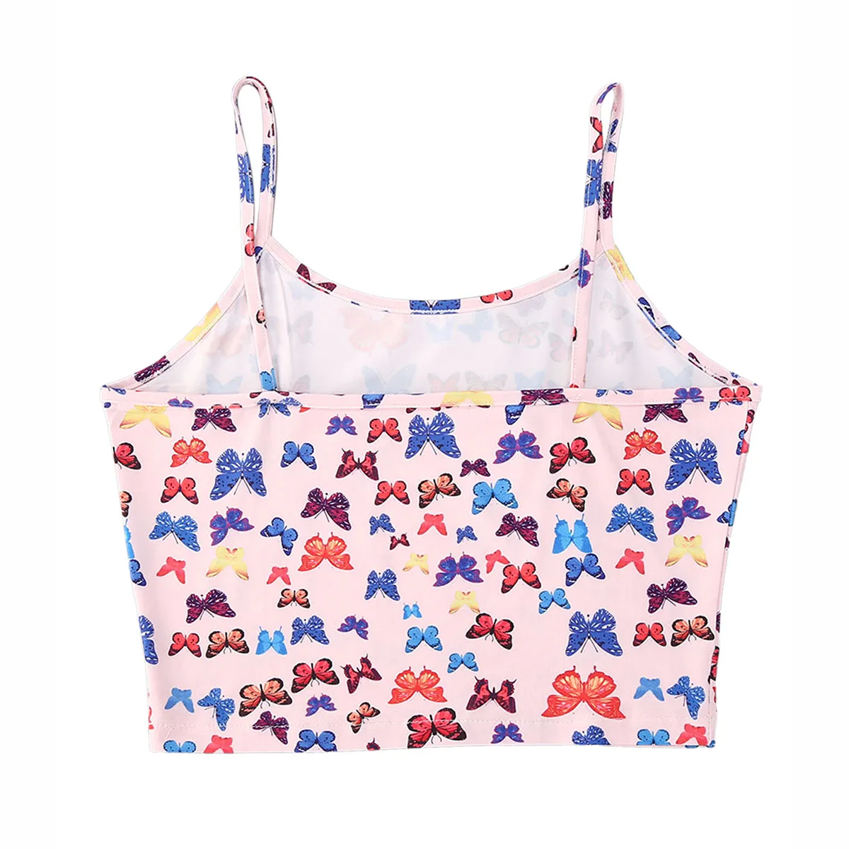 Женская футболка-топ на бретелях-спагетти 2020 | одежда