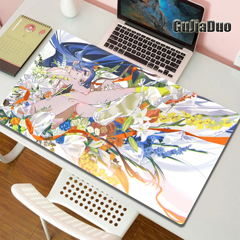 

GuJiaDuo Cute Anime Girls Mouse Pad 800x300mm Large Cartoon Table Pad Gamer PC Computer Waterproof Mousepad Gaming Accessories