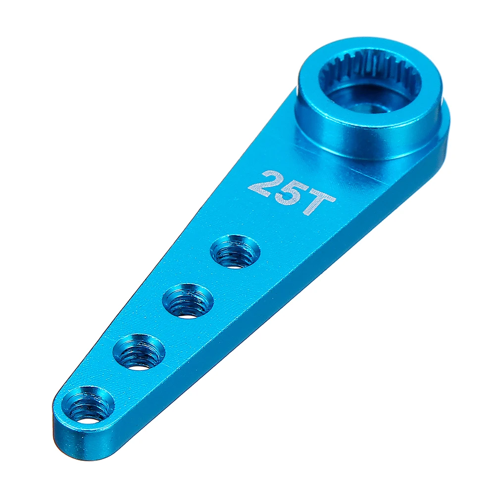 Рулевой Серводвигатель из алюминиевого сплава 37 мм 25 т 2 шт. руль для Rc Futaba JR JX Servo