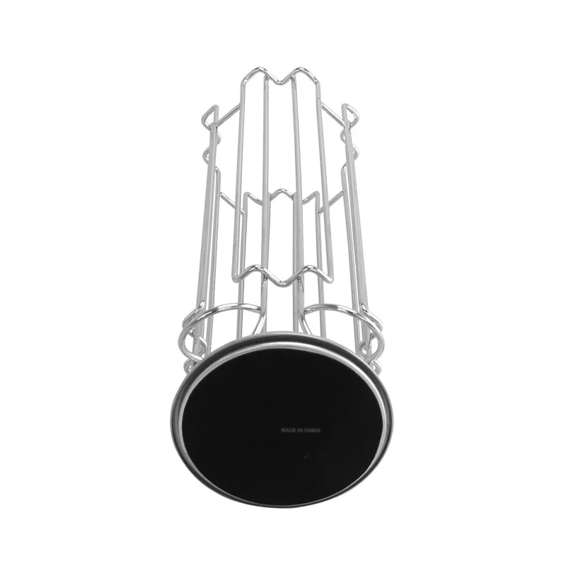 Поворотный держатель для кофейных капсул 24 чашки железный хромированный дисплей