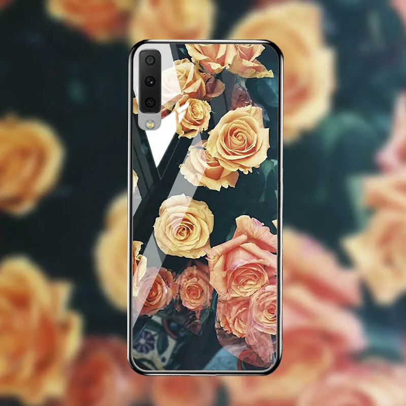 M029 Закаленное Стекло чехол для samsung A70 A40 A50 A50s A90 5G чехол s Fundas samsung Galaxy A7 A6 A8 плюс M30s M20 M30 M10 чехлы - Цвет: M029