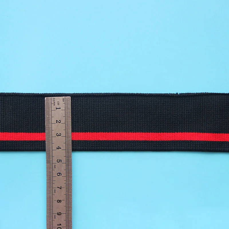 Лето ребра спандекс ткани плетёный в форме косички воротник ткань для манжеты