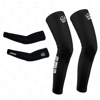 go rigo go 2021 new arm warmer cosmic leg warmers black uv protection cycling breathable running racing mtb bike leg sleeve