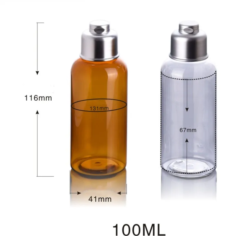 1pc пустой пластиковый косметический контейнер бутылки многоразового