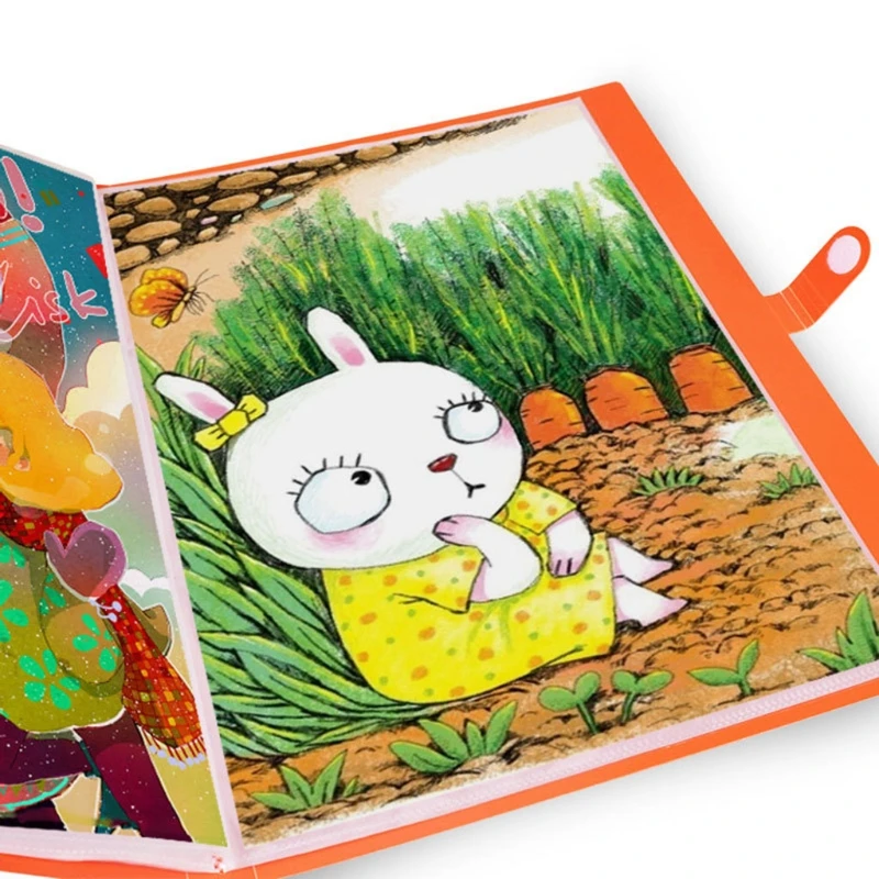 

Portable Handheld A3/8K Drawing Presentation Paper 20/30Pages Transparent Pocket