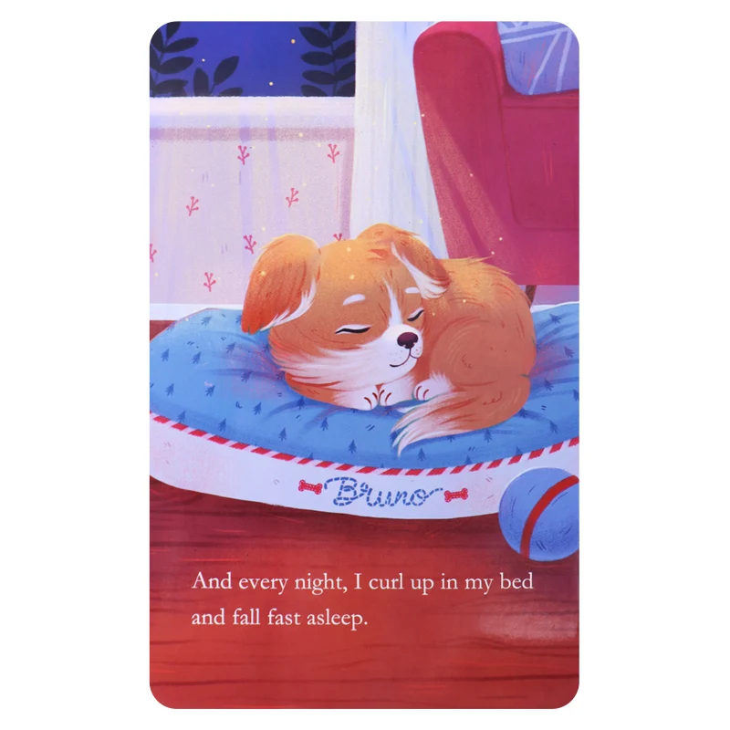 Детская книга с рисунками на английском языке I Am A Puppy классическая Книга Истории