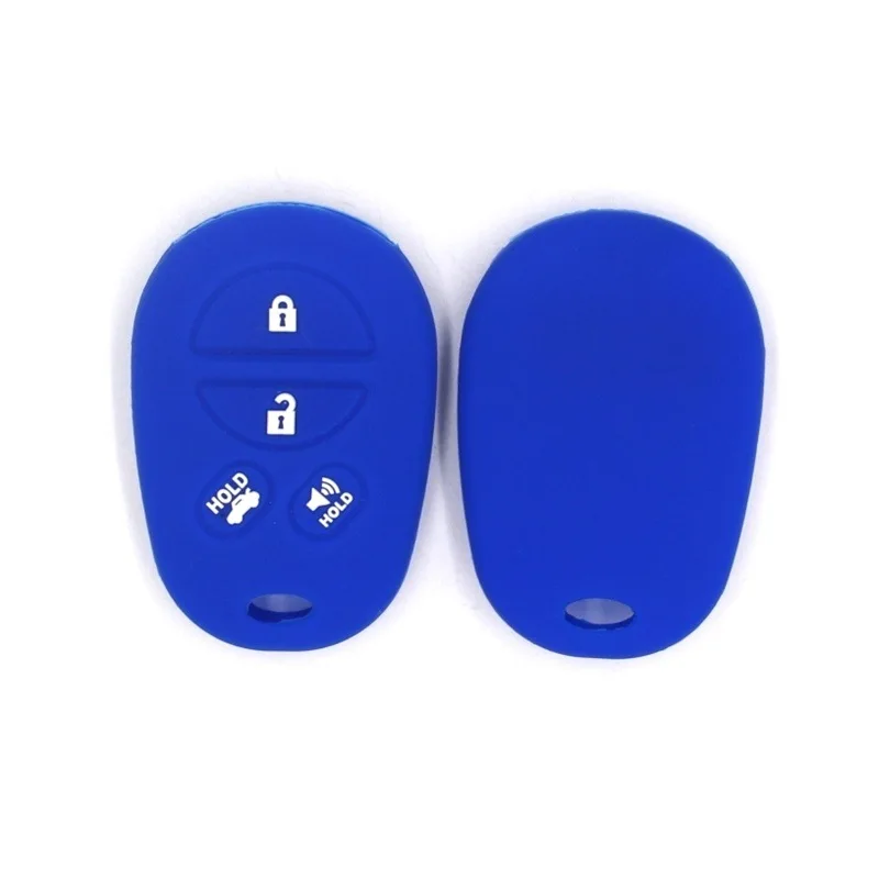 4 кнопки мягкий силиконовый пульт дистанционного управления умный Автомобильный