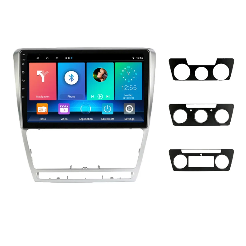 Мультимедийная магнитола Carplay 2DIN 10 1 дюйма 4G + WiFi GPS для SKODA Octavia 2 A5 2007-2014 | Автомобили