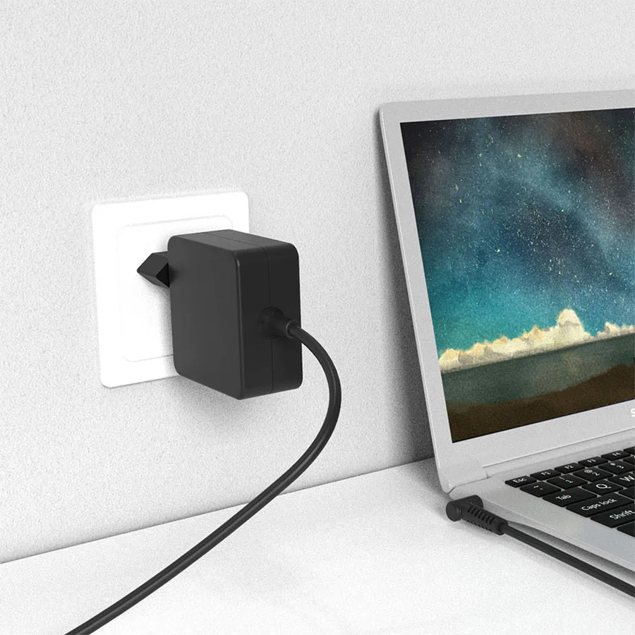 Адаптер питания Шнур ноутбук адаптер переменного тока зарядное устройство