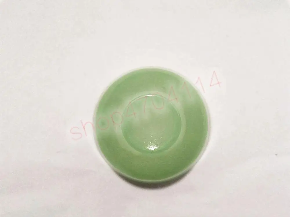 Натуральная Зеленая Нефритовая маленькая чайная чаша/искусственная кожа