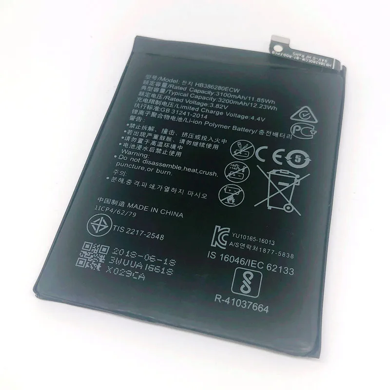 HB386280ECW Перезаряжаемые Батарея для Huawei Ascend P10 honor 9 STF-L09 STF-AL10 STF-AL00 VTR-AL00 VTR Замена телефон Батарея
