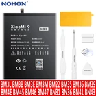 Аккумулятор NOHON для Xiaomi Mi 9 SE 8 4C 5 5S 5X 6 6X A2 POCOPHONE F1 MIX 2 2S сменный литий-полимерный батарея BM3L BM3B BM3E BM3M BM22 BM35 BM36 BM39 BM4E