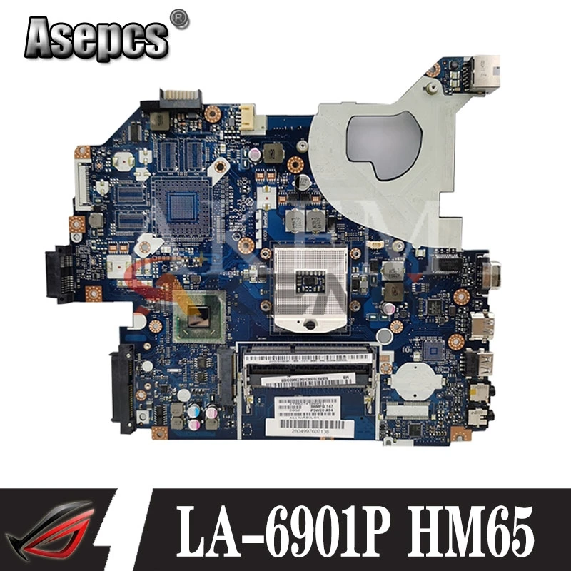 Материнская плата для ноутбука For Acer Aspire 5750 5750G 5755 5755G PC материнская P5WE0 LA 6901P tesed