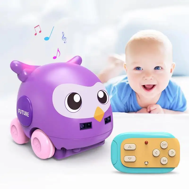 MoFun-Robot de control remoto de 4 canales para ni&ntilde;os, coche de gestos con m&uacute;sica ligera, seguimiento/evitar obst&aacute;culos, rat&oacute;n el&eacute;ctrico, b&uacute;ho RTR, modelos de juguetes para ni&ntilde;os, 1/32-1