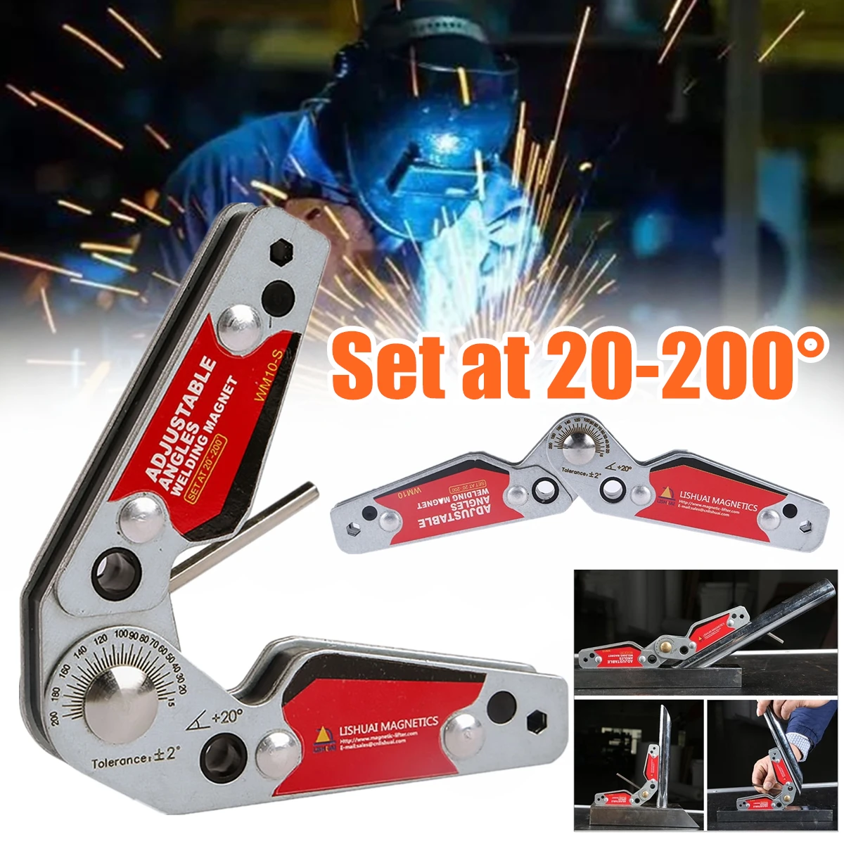 Переключаемый шестигранный сварочный магнит мощный многоугловой держатель для