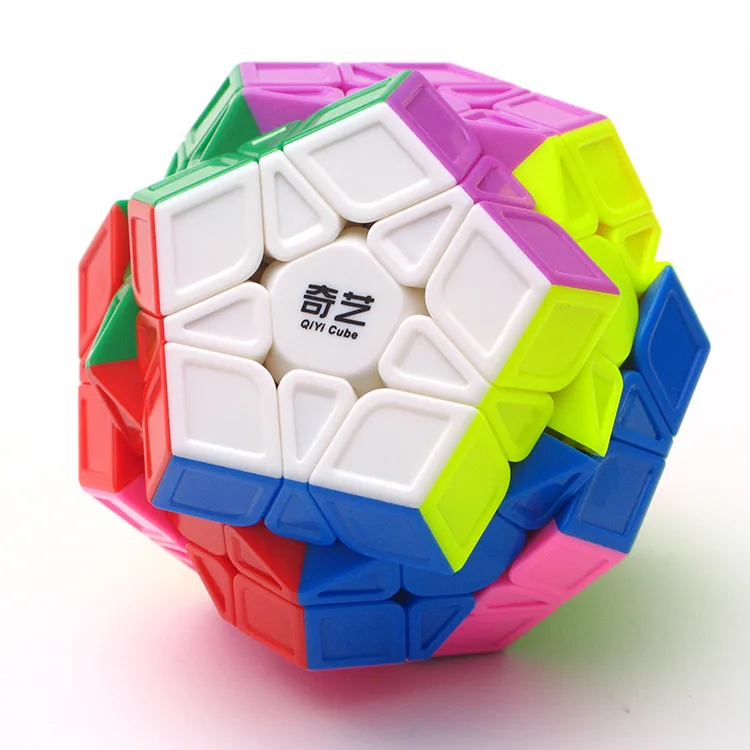 Кубики Пентагон ПВХ наклейка Dodecahedron игрушка головоломка игрушки Rubikx кубики