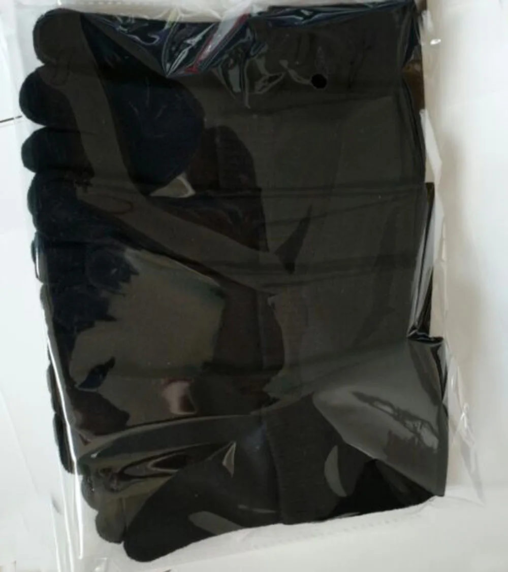 

5 Pairs Men Socks Sports Breathable Running Five Finger Toe Socks Solid Colors Elastic Cotton Crew Socks Fashion Short Socks